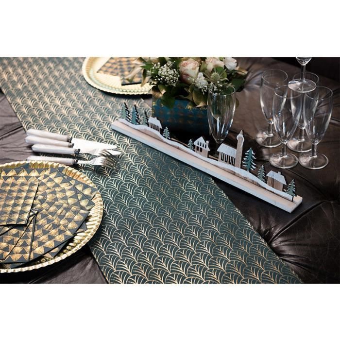 Chemin De Table Tissu Astérix Gaulois - 28 Cm X 3 M, Bleu, Motif Gaulois, Neuf