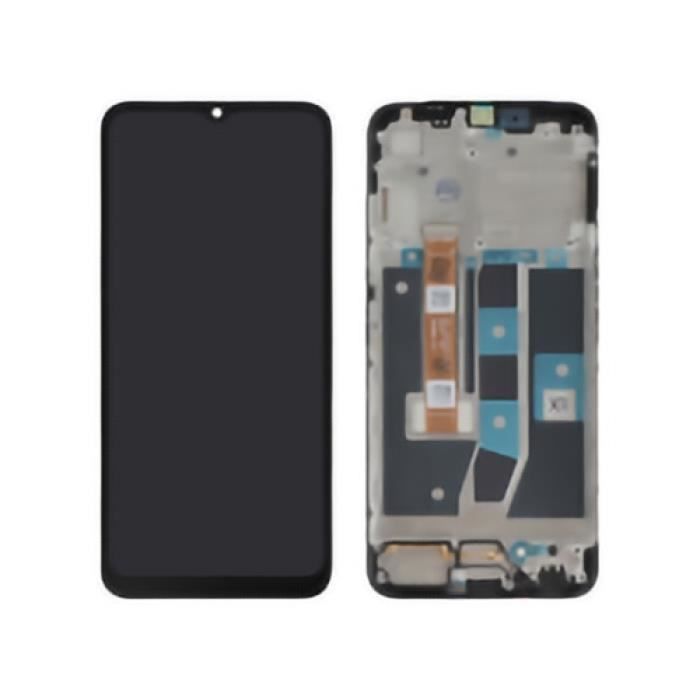 Écran LCD Motorola Moto G73 avec Vitre Tactile - Noir - Français