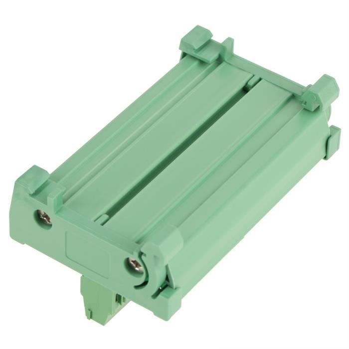 Répartiteur RJ45 8P8C DIN Montage Sur Rail - Carte De Dérivation Ethernet 2 Voies Verticale Avec Borniers à Vis
