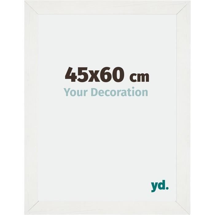 Cadre Photo 45x45 Cm Or Mat – Cadre Plastique Avec Verre Acrylique Antireflet Annecy Your Decoration