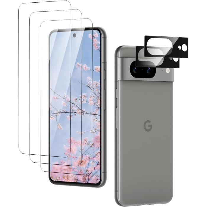 Verre Trempé Pour Google Pixel 8, Film De Protection D Écran Anti
