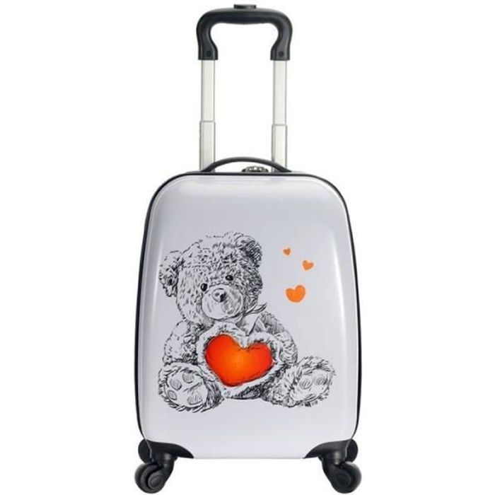 Valise Enfant Fille Snowball Ourson Valise Enfant Fille Snowball Ourson