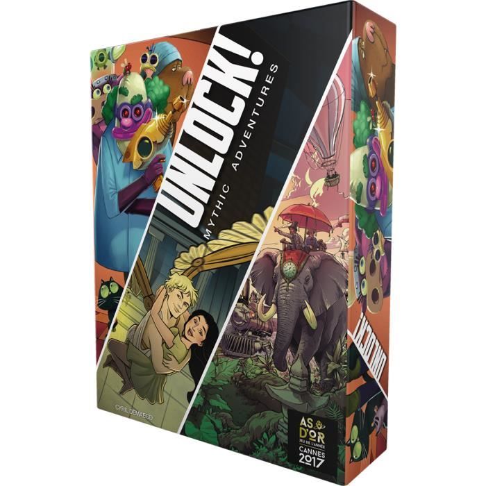 Unlock! Mythic Adventures - Asmodee - Jeu de société