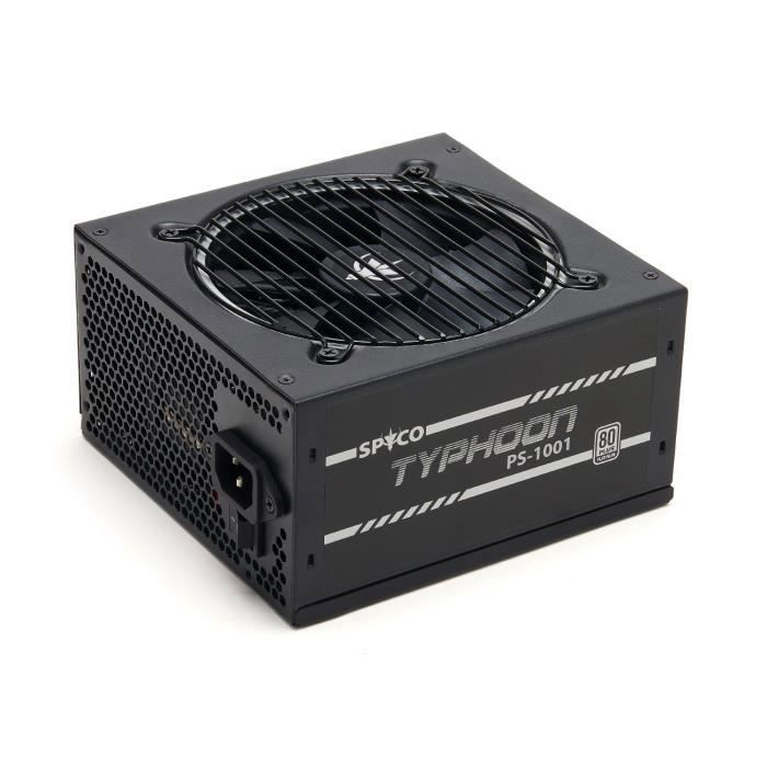 SPYCO Alimentation ATX - SPYCO - Typhoon PS-1001 - 1000W - 80 PLUS Platinum - Full modulaire