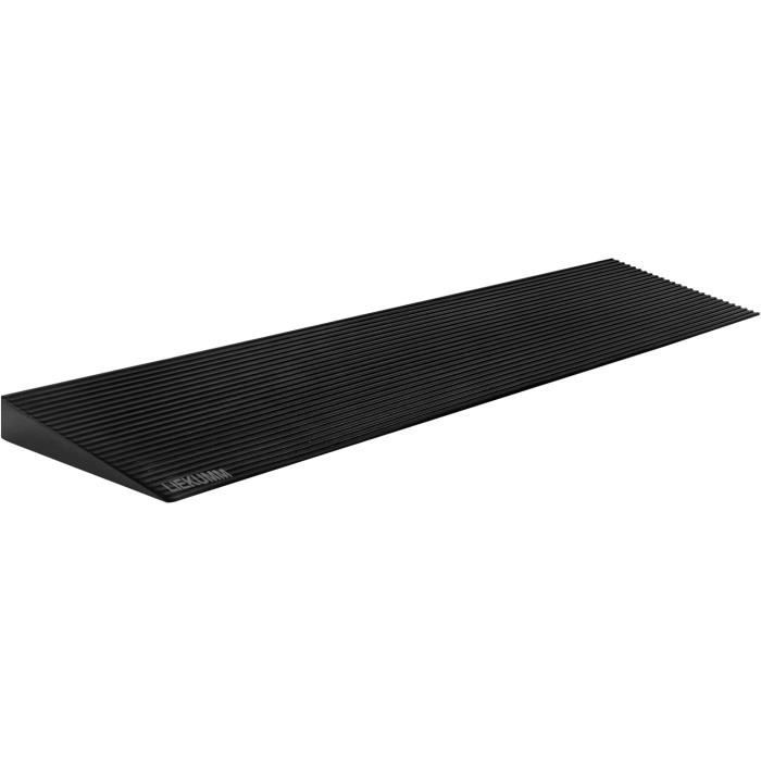 Rampe De Seuil Pont De Seuil Rampe Pour Fauteuil Roulant En Caoutchouc Rampe De Chargement 90 X 15 X 2 Cm 97513063