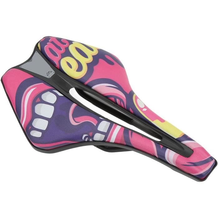 Selle en Gel souple pour vtt et vélo de route, avec coussin en