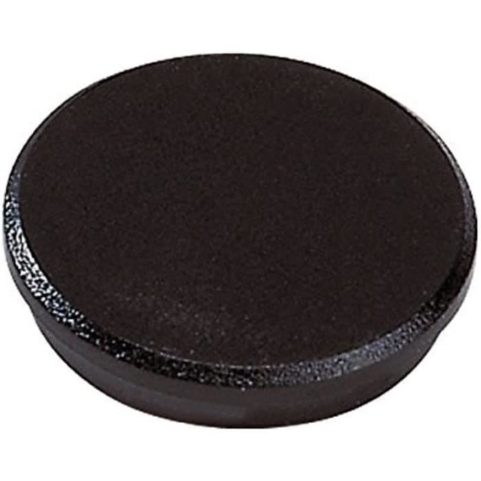 Lot De 5 Aimants Ronds - Diamètre 30 Mm - Couleurs Bleu, Noir, Rouge