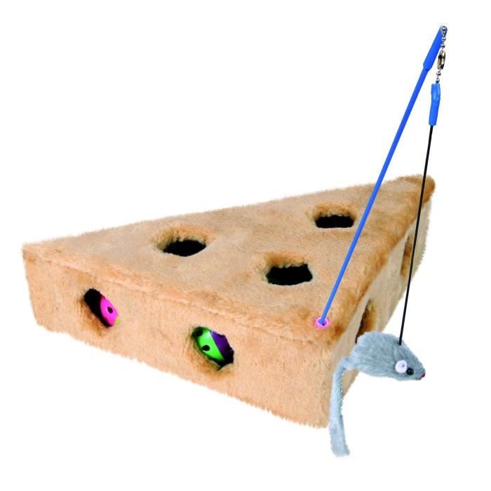 Trixie Fromage Avec Cannes 3 Balles Pour Chat Cdiscount Animalerie