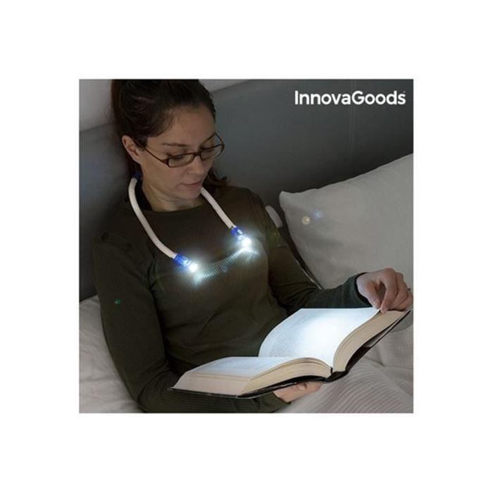 Lampe de lecture led pour tour de cou