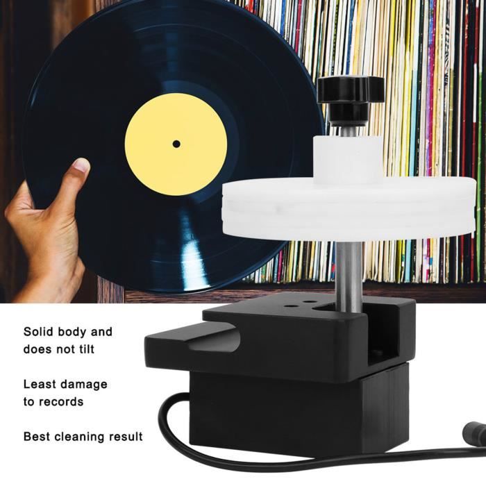 Support de nettoyage à ultrasons VBESTLIFE pour disques vinyles - Blanc -  Capacité 4 disques - Cdiscount Electroménager