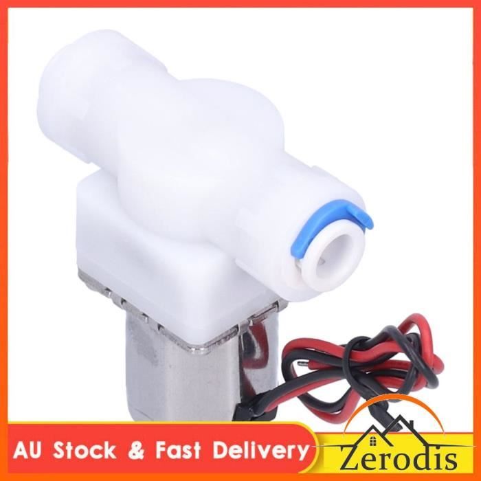 Électrovanne Eau Normalement Fermée G1/2 - 4.5V-6V DC - Avec Filtre - Pour Systèmes D'Arrosage Ou Fontaines - 4