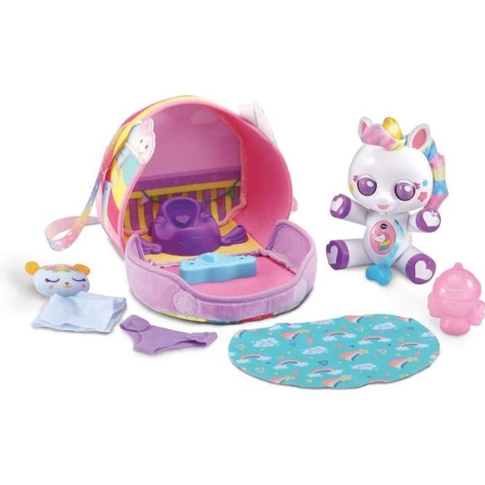 Poupée Licorne Magique - VTECH - Lovelies - Elfie - Transportable et  Lumineuse - Cdiscount Jeux - Jouets