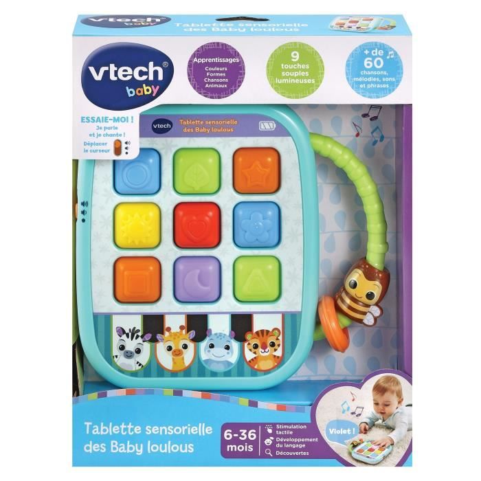 VTECH BABY - Tablette Sensorielle des Baby Loulous - Cdiscount