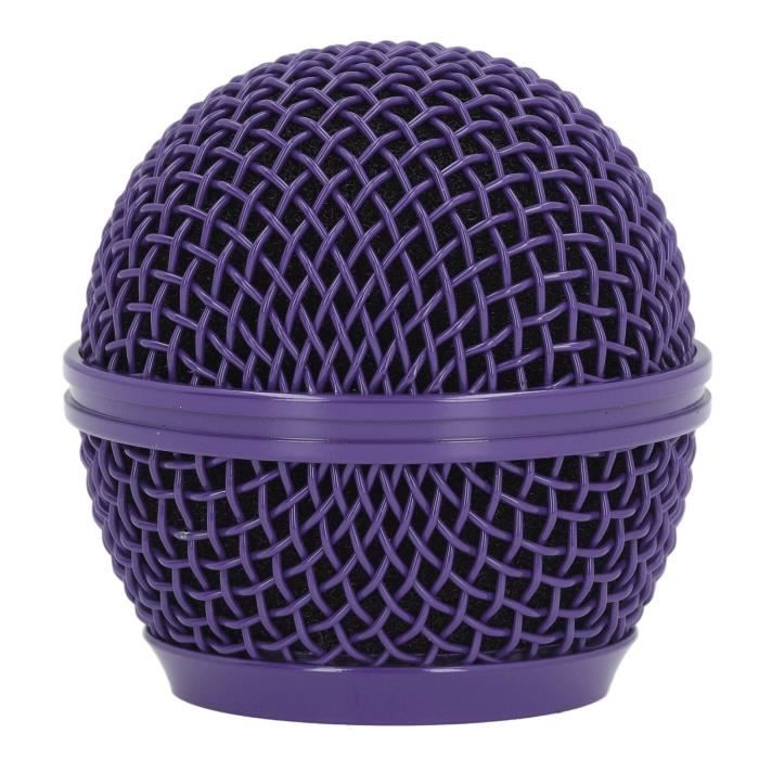 Grille De Remplacement Microphone Maille 31mm Avec Mousse Pour SM58S SM58LC BETA58 - Pare-brise Anti-vent