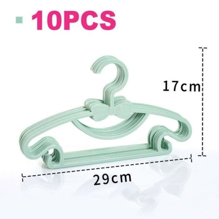 Utopia Home - Lot de 50 cintres en plastique blanc pour vêtements
