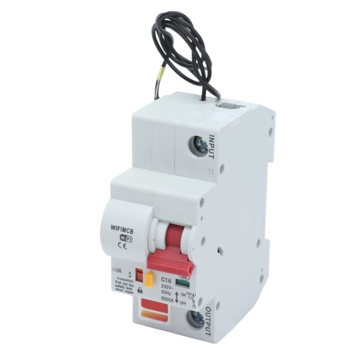 Disjoncteur 2.25A (calibre 1.5A) Push To Reset - Vintage, 2 Pôles, 120V AC, Fabriqué Aux USA