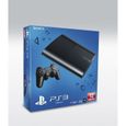 Console PS3 Slim Noire 12 Go - Sony - Design compact et stockage flash-1