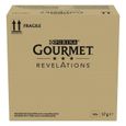 GOURMET REVELATIONS Mousseline au Thon et au Saumon nappée de sauce - 48 X 57g - Portions repas pour chats adultes-1