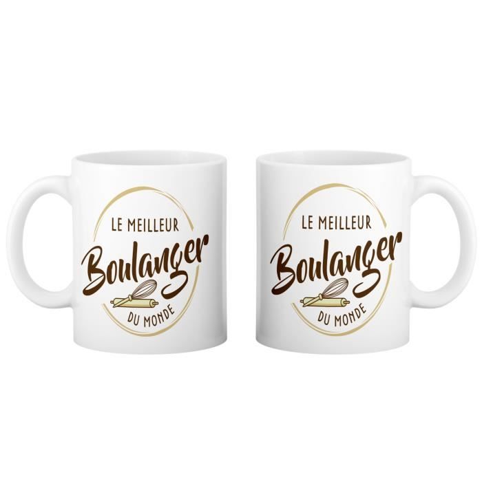 Mug - FABULOUS - Le Meilleur Boulanger du Monde - Céramique ...