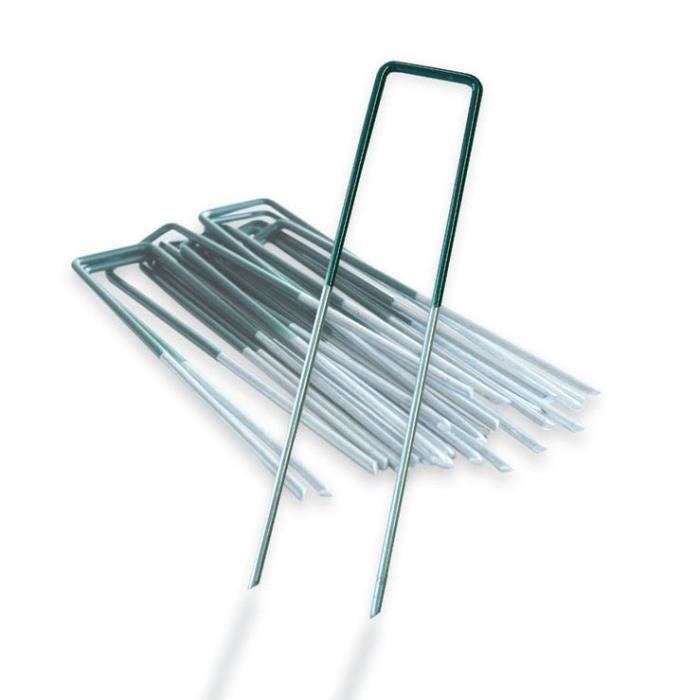 Paquet De 50 Piquets De Tentes-Piquets Métalliques Galvanisés Pour L