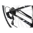 VTT tout suspendu 26" KS Cycling Zodiac - Noir-Blanc - 21 vitesses-2