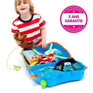 Trunki valise enfant bleu Offre à