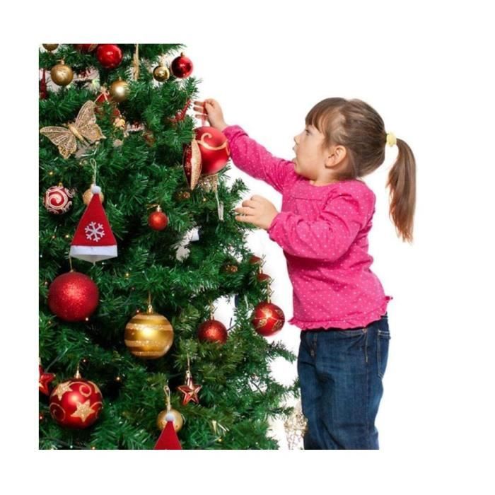 Mini chapeau de Père Noël pour enfants, décoration de Noël, accessoires de  poupées, maison de courses miniatures, cadeau de Noël, échelle 1/12, 2  pièces - AliExpress