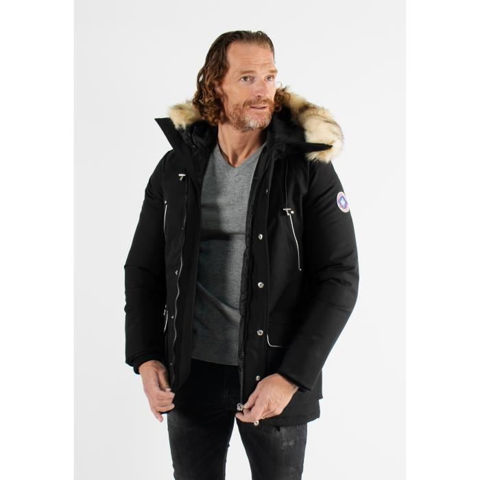 DOUDOUNE HOMME NOIRE - 4+3