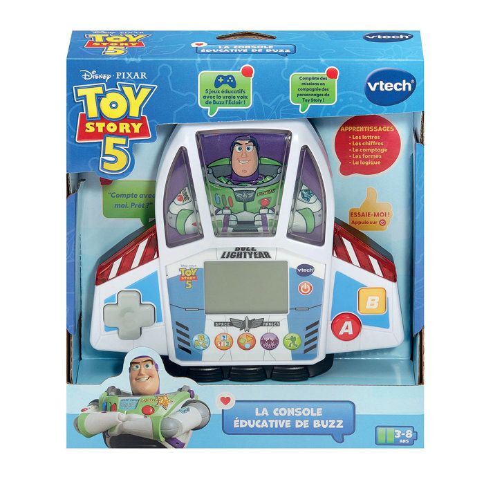 Vtech Toy Story 3 Genius Pocket Buzz l'Eclair - Ordinateur éducatif