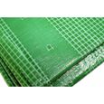 Bâche plastique armée verte 2x3m - 170g/m² - Traitement anti-UV-3