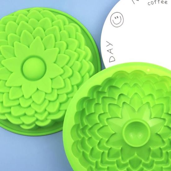 Moule A Gateau Fleur De Soleil Cuisson Moule En Forme De Fleur Outils De Moulage De Gateau A Dessert Cdiscount Maison
