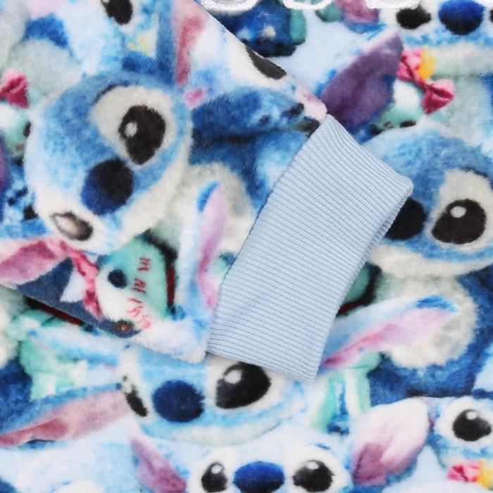 DISNEY Stitch Sweat peignoir couverture avec capuche femme