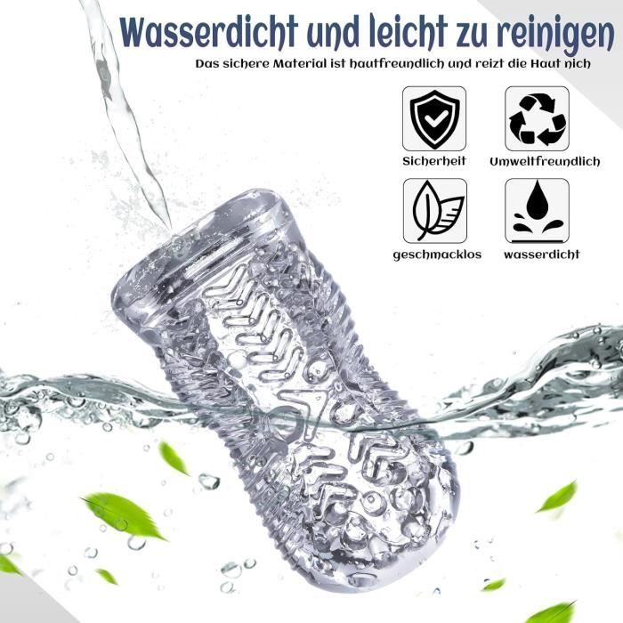 Masturbateur Homme Oxballs Transparent - Sextoy Neuf, Pour Plaisir Solo