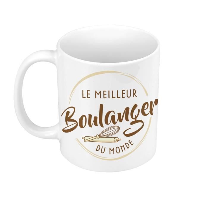 Mug - FABULOUS - Le Meilleur Boulanger du Monde - Céramique ...