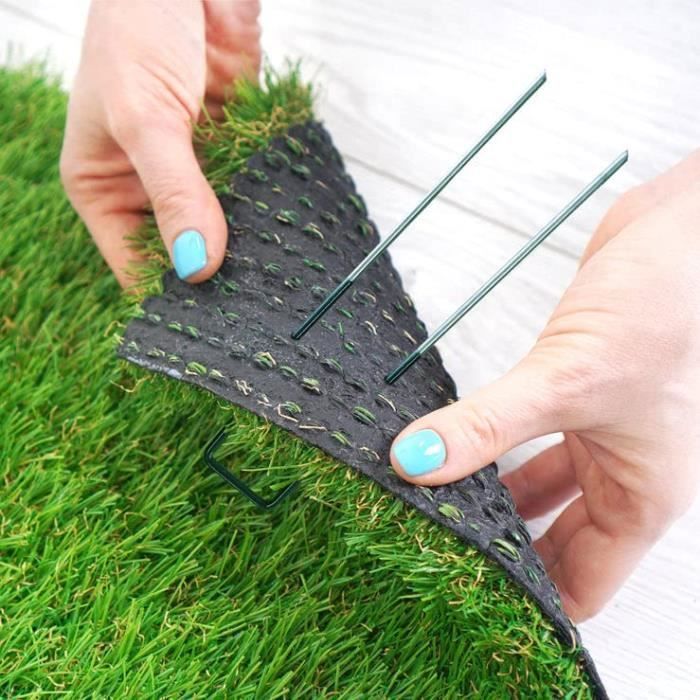 Piquet De Fixation Lot De 500 Sardines Tente Piquet Ancrage Sol Jardin 15 Cm Longueur Acier Galvanise Argent 77704069