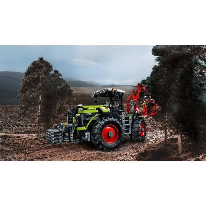 LEGO Technic 42054 pas cher, Claas Xerion 5000 Trac VC