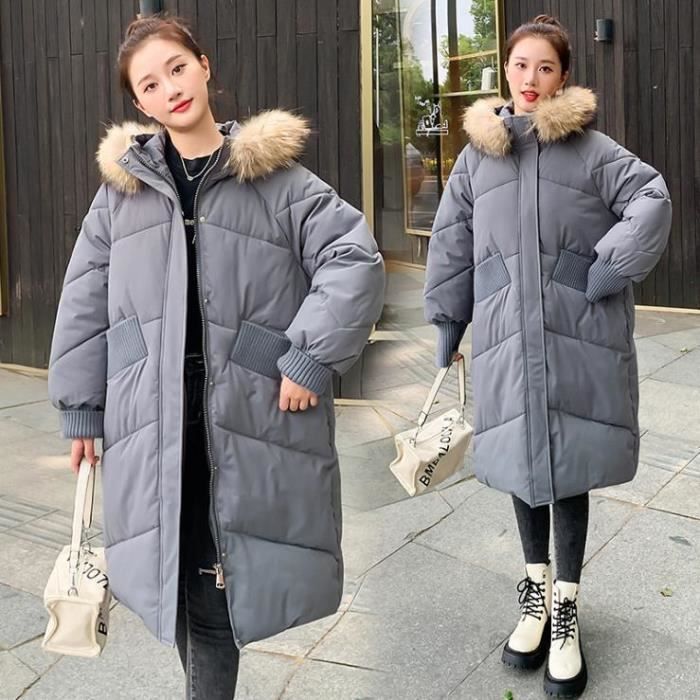 Doudoune femme fourrure cdiscount store