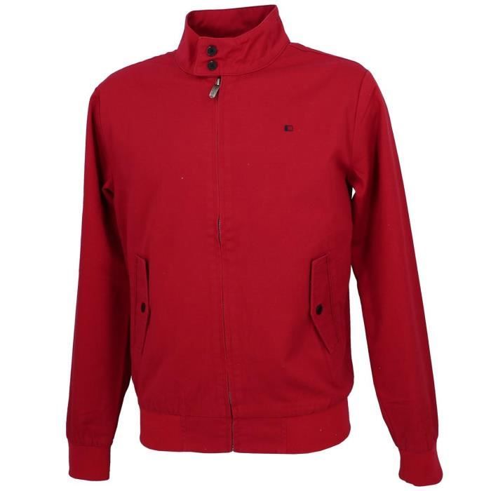 Vestes demie saison Sanson 2 american red blouson Teddy smith Rouge Cdiscount Pret a Porter