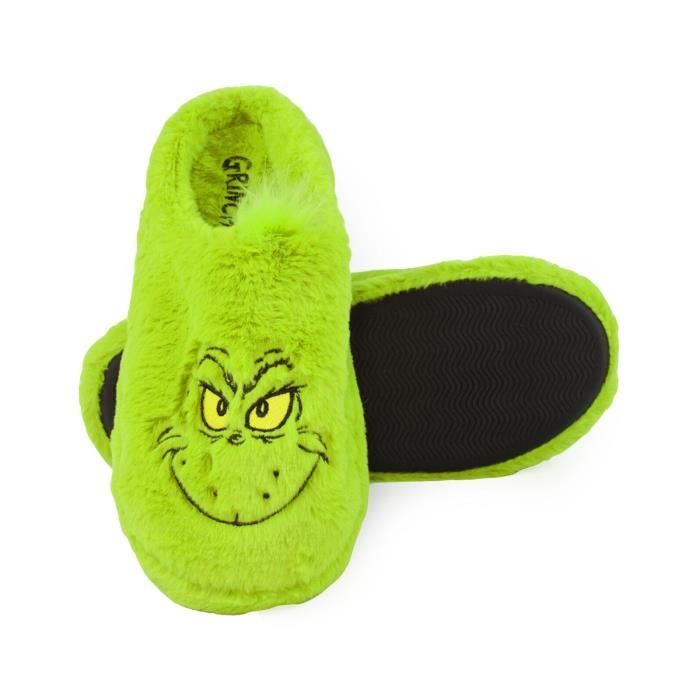 Disney - Chaussons Imprimé Le Grinch - Vert - Garçon - 11.90