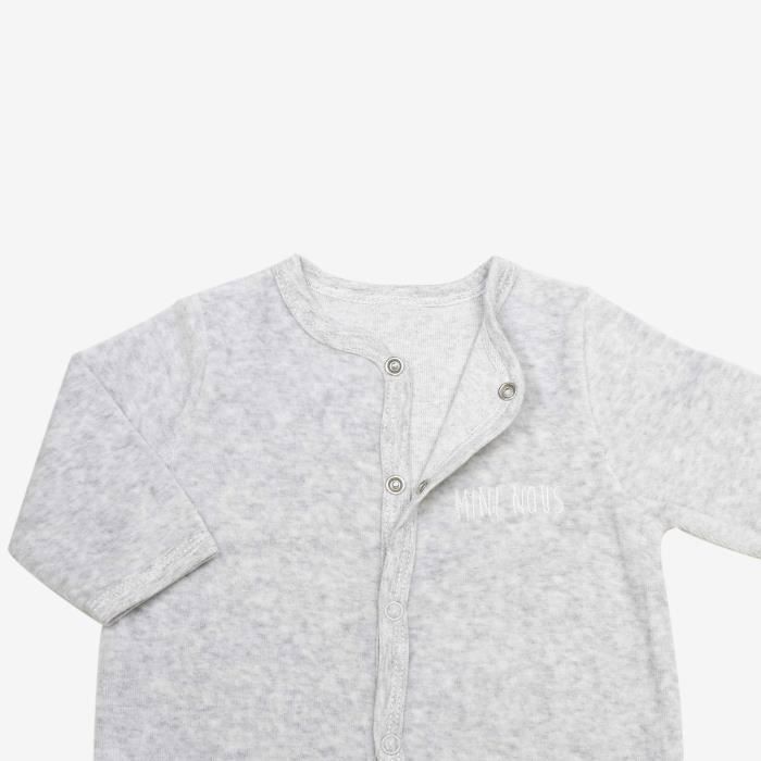Pyjama bebe 1 mois TROIS KILOS SEPT Gris Mixte Gris Cdiscount Pret a Porter