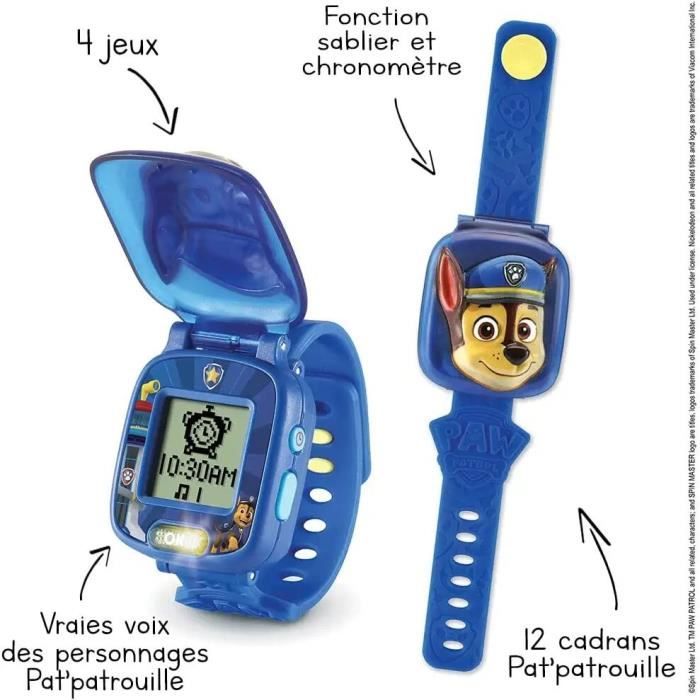 Montre-Jeu Interactive de Chase VTECH Pat Patrouille