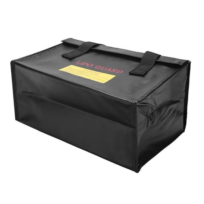 Sac Sécurité Batterie Lipo - Pochette Ignifuge Pour Transport Et Stockage - Pour Drones Et Modélisme