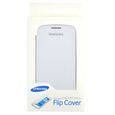 SAMSUNG Etui à rabat EF-FG350NW pour Samsung Galaxy Core Plus - Blanc-4