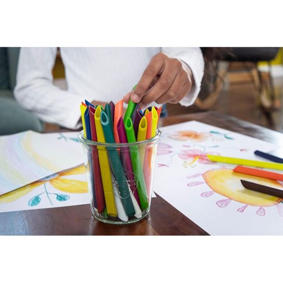 Maped Color'Peps Infinity – Crayons De Couleur 100% Mine, Sans Taille, Triangulaires, Lot De 36, Zéro Déchet