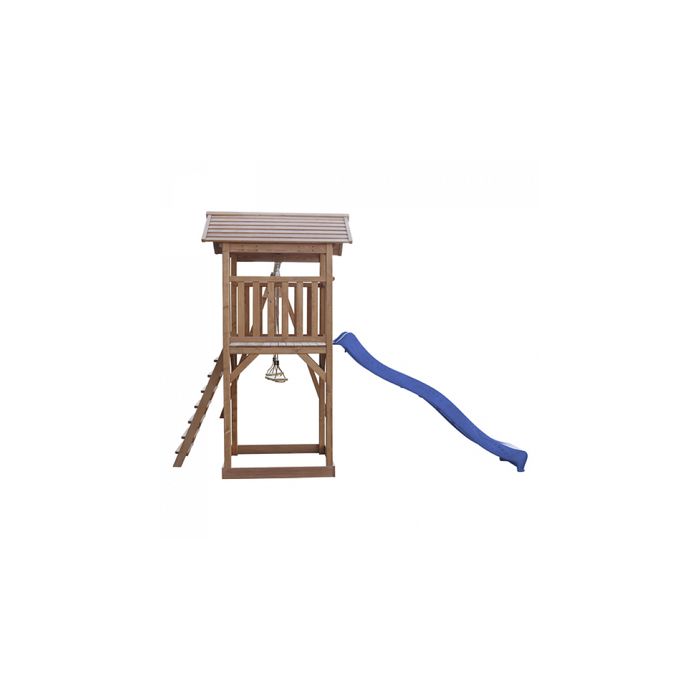 AXI Beach Tower Aire De Jeux avec Toboggan en Violet, Balançoire & Bac À Sable | Grande Maison Enfant Extérieur en Marron & Blanc | Cabane De Jeu en Bois Fsc AXI Beach Tower Aire De Jeux avec Toboggan en Violet, Balançoire & Bac À Sable | Grande Maison Enfant Extérieur en Marron & Blanc | Cabane De Jeu en Bois Fsc