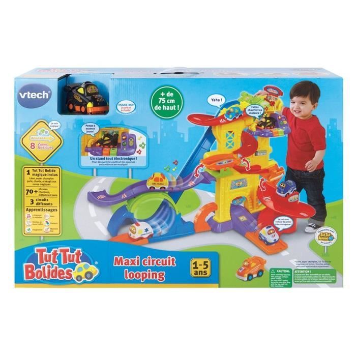 VTECH - Tut Tut Bolides - Maxi Circuit Looping - Cdiscount Jeux