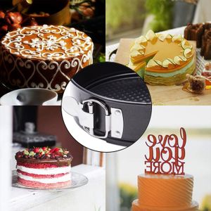 Moule à Gâteau Rond Quid 20 Cm X 10 Cm – Fond Amovible, Acier Inoxydable Anti-adhésif, Idéal Pour Cheesecake, Quiche Ou Gâteaux