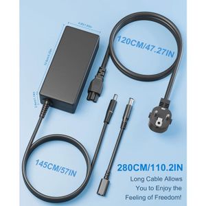Chargeur Allume-cigare Pour Dell Latitude 7330 Rugged Extreme - 65W - 20V