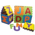 LUDI – Tapis de sol épais et jouet Éducatif – 1054 - puzzle géant aux motifs Lettres – dès 10 mois – lot de 26 dalles en mousse-6