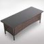 Table Basse Resine Tressee Marron Meuble Jardin Achat Vente